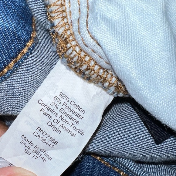 Madewell 9" High Rise Skinny Jeans Women’s Size 2/25 - Picture 6 of 6